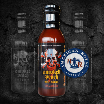 Bad Bones Smoked Peach BBQ Sauce